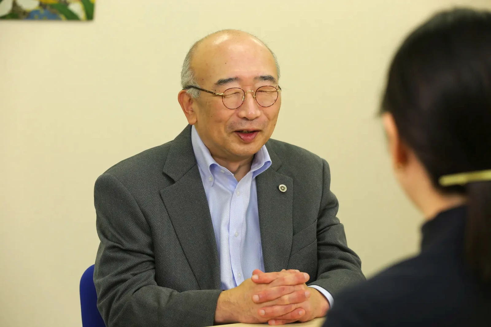 相談者の話を丁寧に聞く木村弁護士